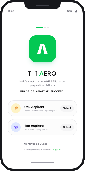 T1 Aero Prep Mobile App - Practice, Analyse, Succeed